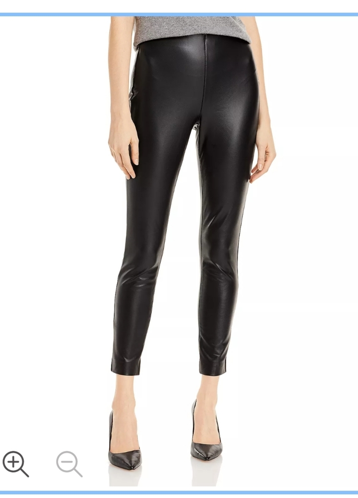 COPY - Vince Camuto black faux leather skinny pan…